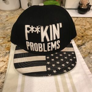 Baseball cap. Offensive language. Pre-owned